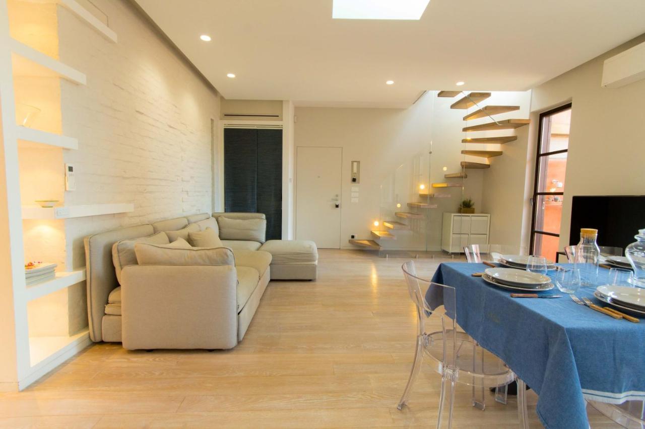 Pelliccia 11 Trastevere Penthouse โรม ภายนอก รูปภาพ