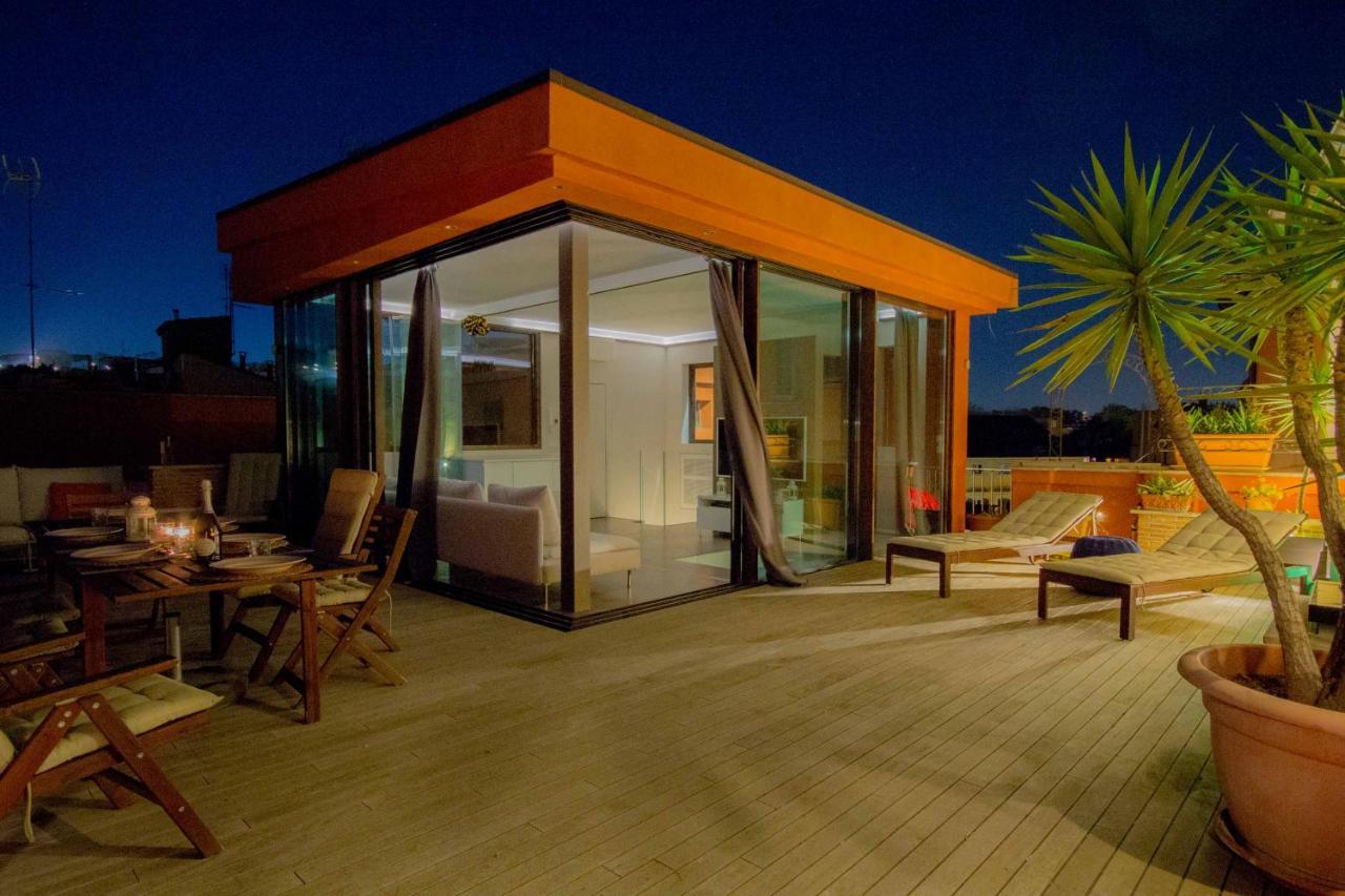 Pelliccia 11 Trastevere Penthouse โรม ภายนอก รูปภาพ