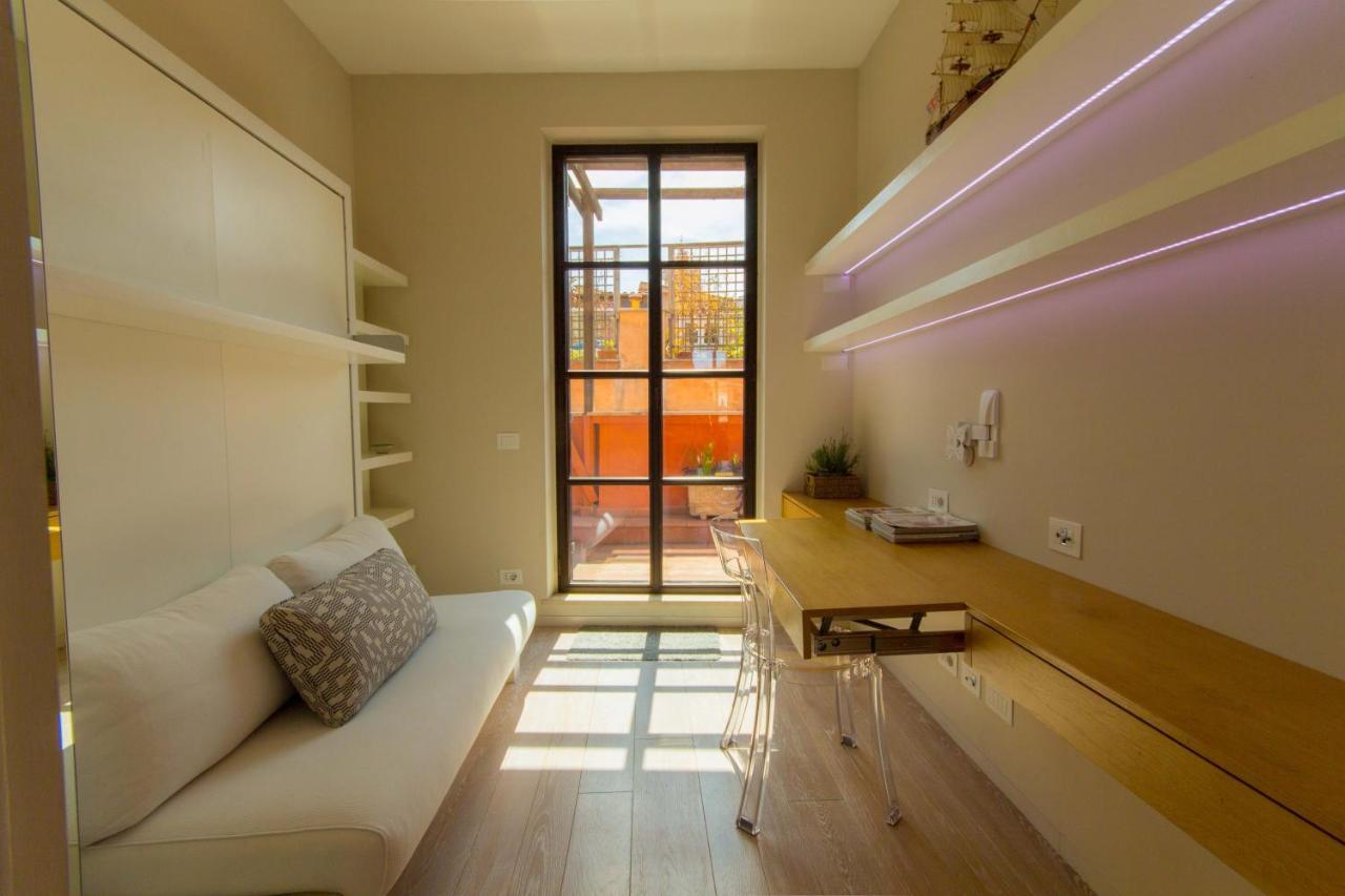 Pelliccia 11 Trastevere Penthouse โรม ภายนอก รูปภาพ
