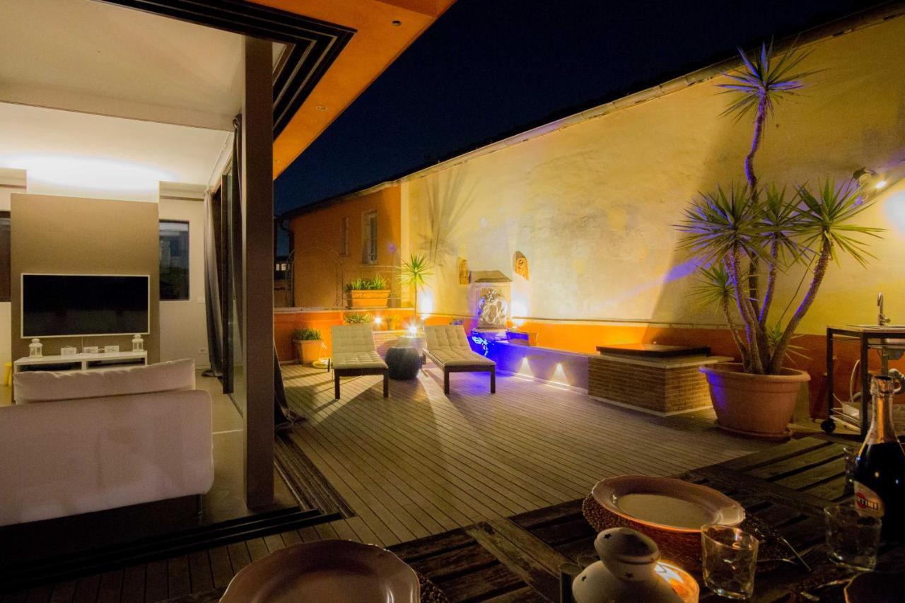 Pelliccia 11 Trastevere Penthouse โรม ภายนอก รูปภาพ