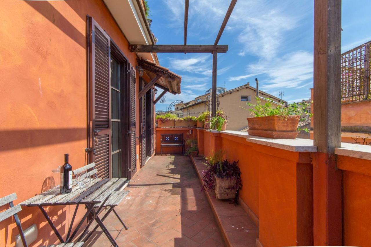 Pelliccia 11 Trastevere Penthouse โรม ภายนอก รูปภาพ