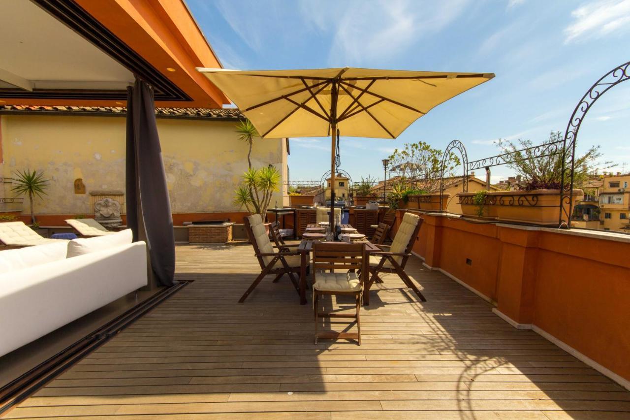 Pelliccia 11 Trastevere Penthouse โรม ภายนอก รูปภาพ